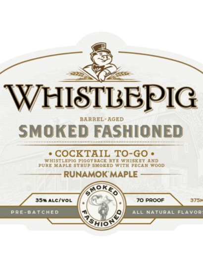 WhistlePig Smoked Fashioned Cocktail To-Go 375ml